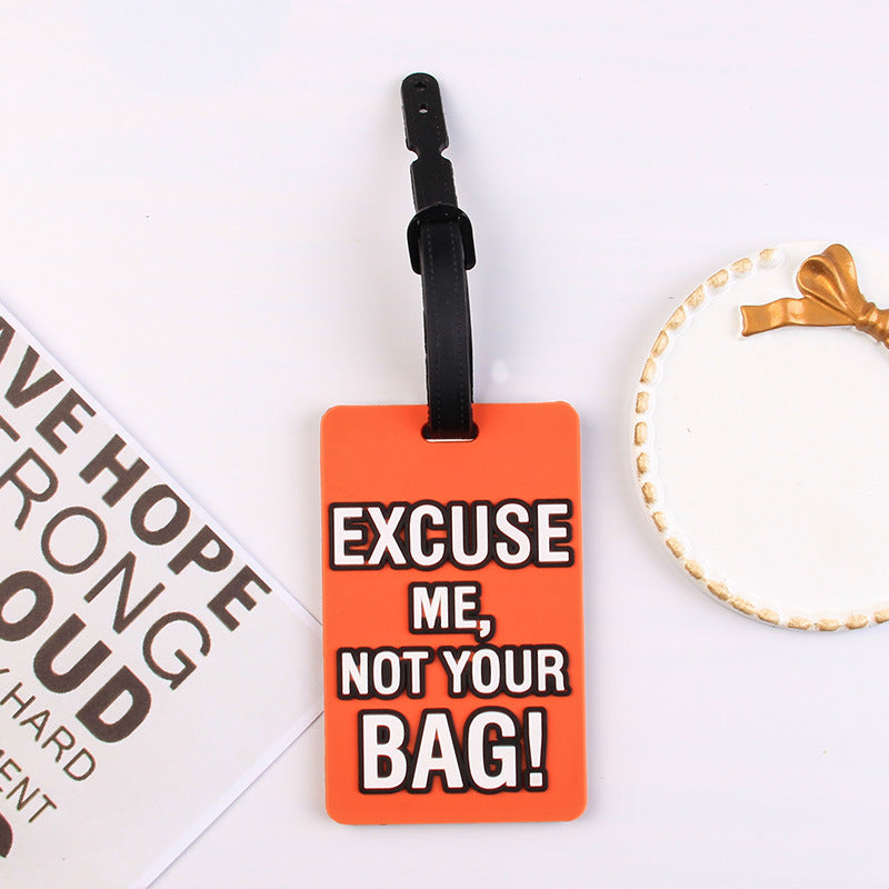 Creative Phrase Luggage Tag Kalsten