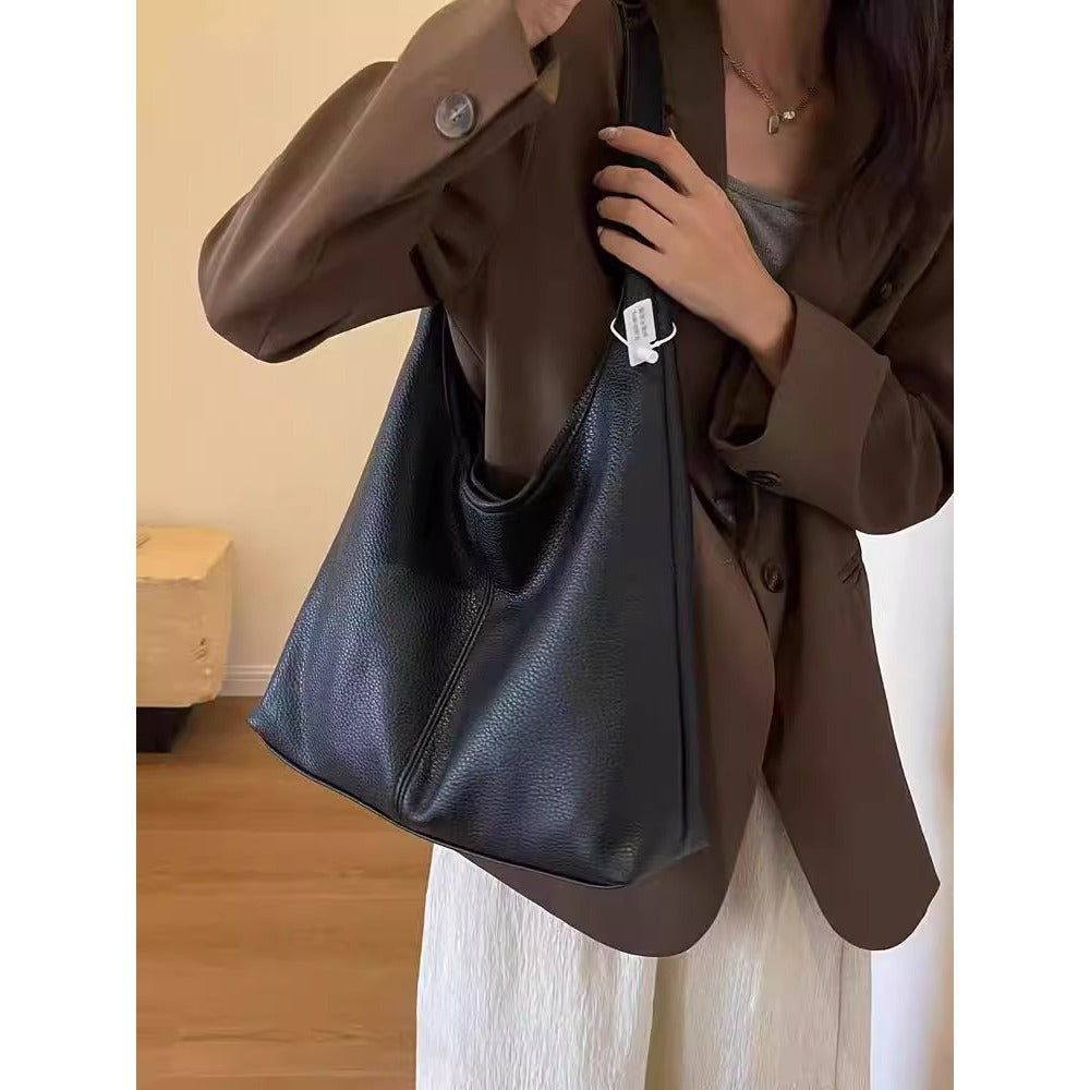 Luxurious Textured Hobo Bag Kalsten