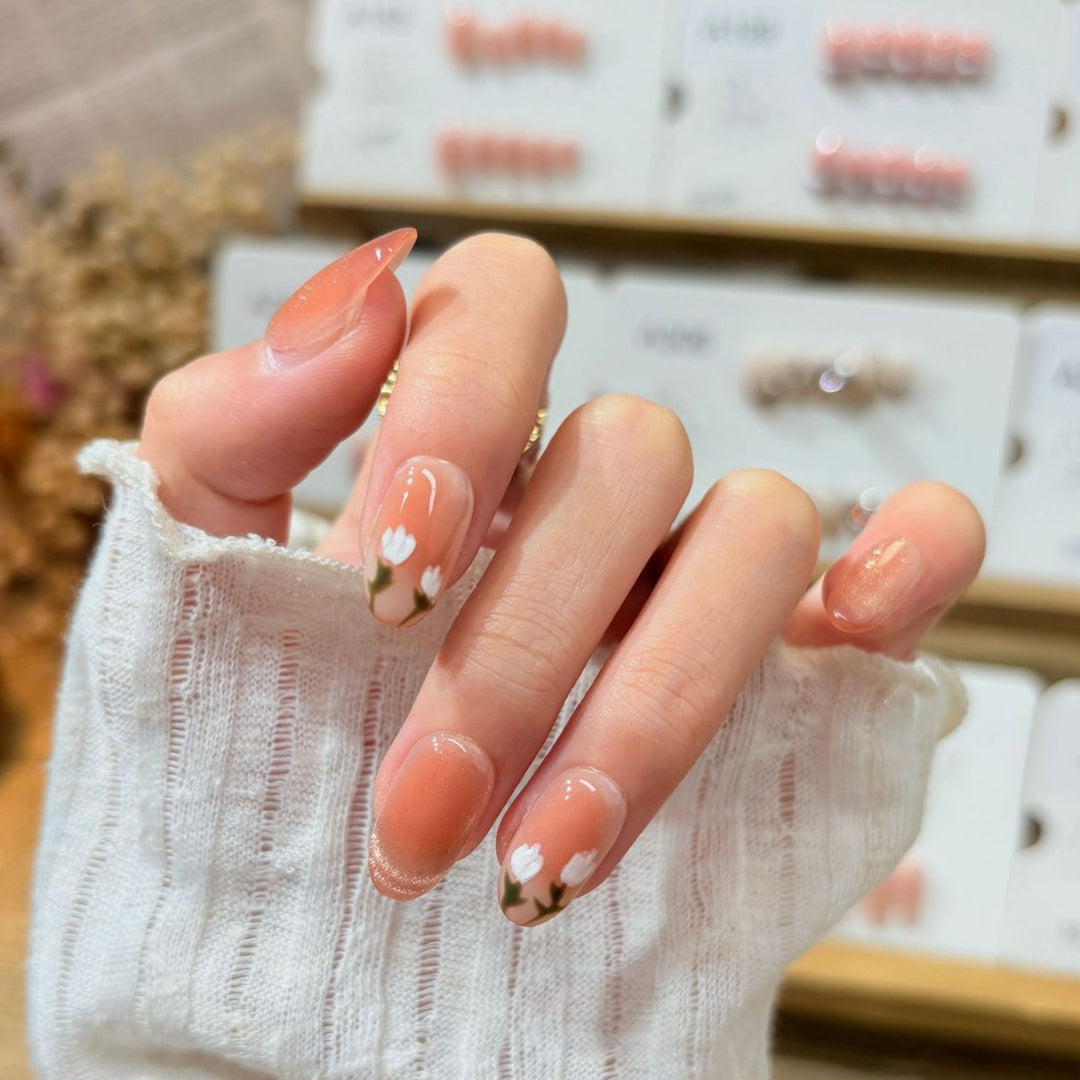 Floral Nail Art Press-On Nails Kalsten