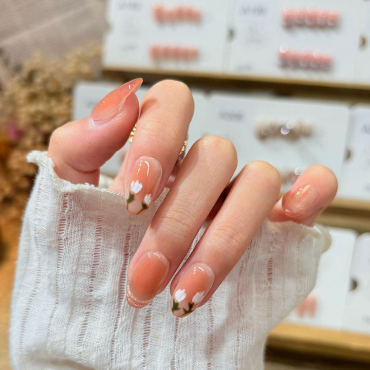 Floral Nail Art Press-On Nails Kalsten