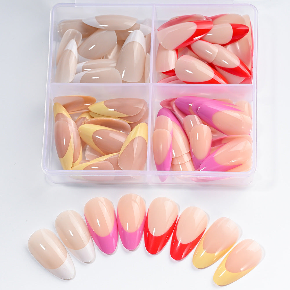 Stylish Almond-Shaped Press-On Nail Collection Kalsten