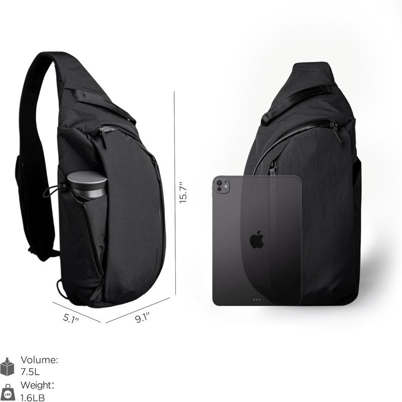 Practical sling bag with special compartments Kalsten