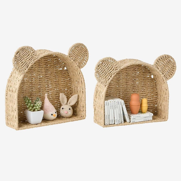 Playful storage basket with ears Kalsten