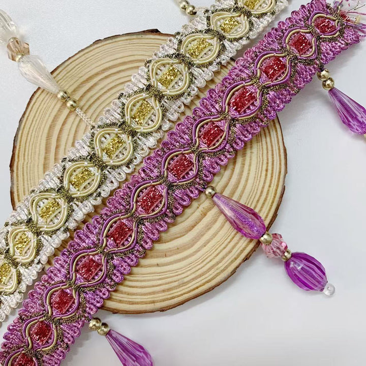 Elegant and Eye-catching Trimming with Glass Crystals Kalsten