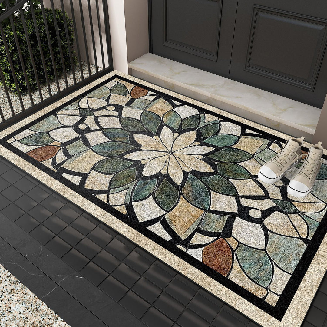 Decorative Bird-Themed Welcome Mat