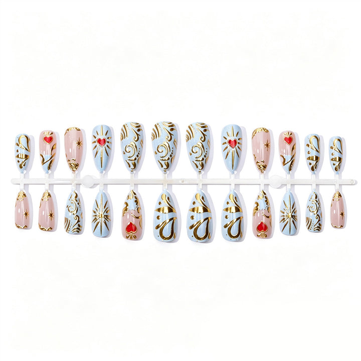Artistic Decorative Press-On Nails Kalsten