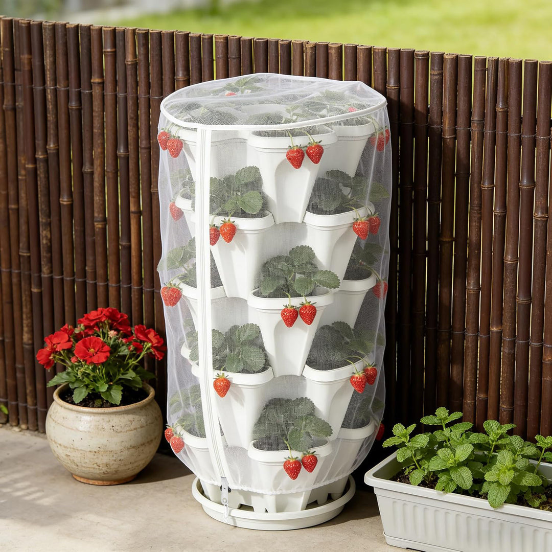Multi-Layered Vertical Hydroponic Planter Cover Kalsten