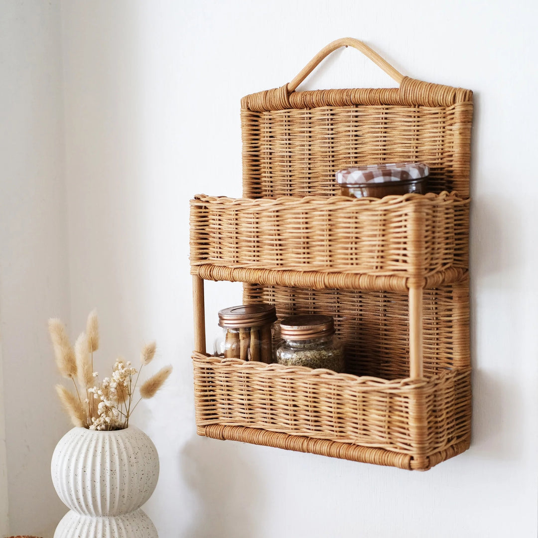 Multi-Tiered Woven Storage Organizer Kalsten