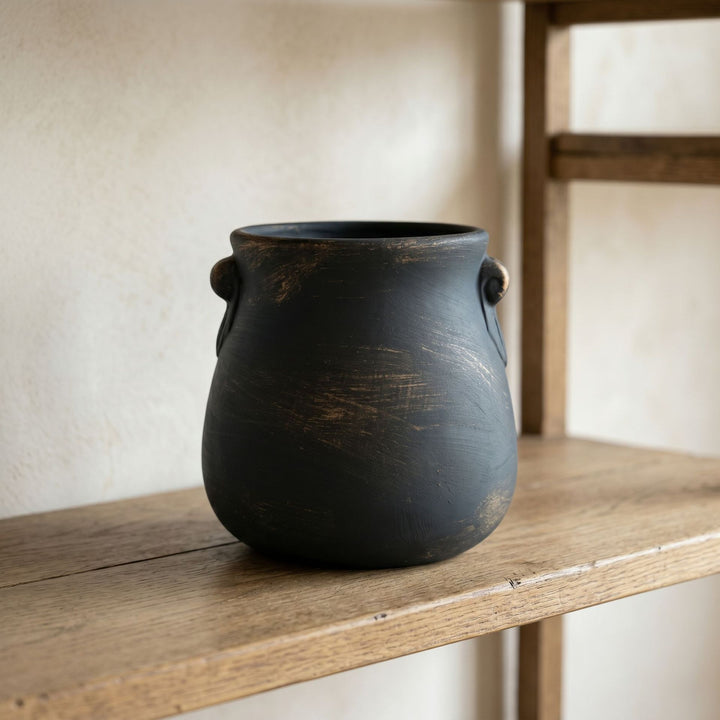 Handcrafted ceramic flower pot Kalsten
