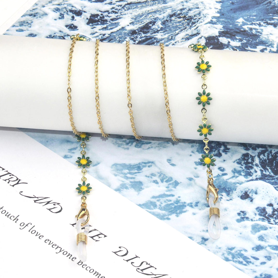 Floral Design Eyewear Chain Kalsten