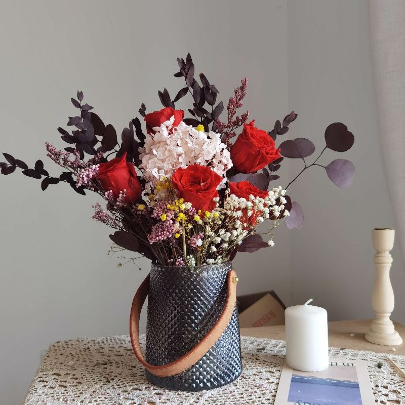 Decorative Floral Bouquet Display