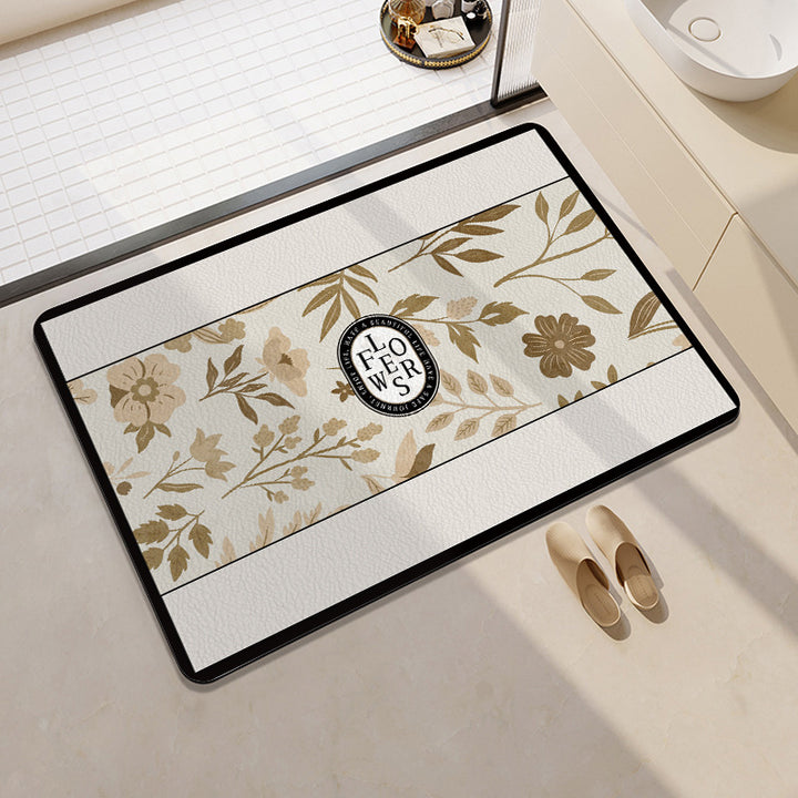 Playful Fruit-Themed Bath Mat Kalsten