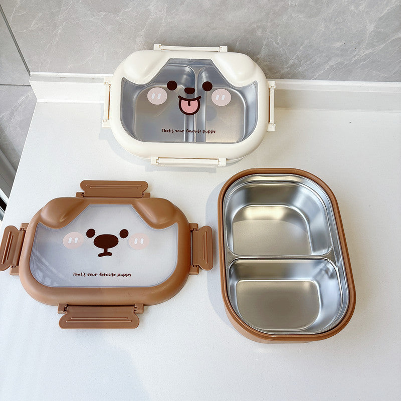 Cute Dog-Themed Meal Prep Container
