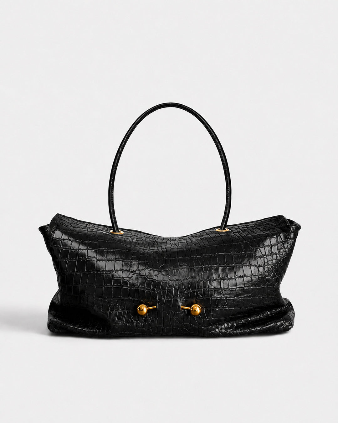 Crocodile Texture Handbag