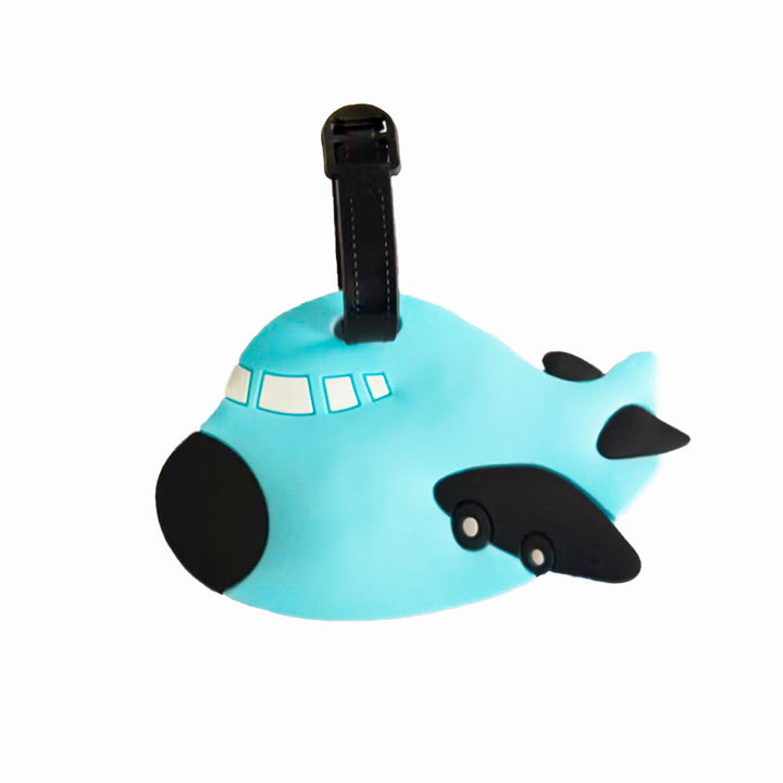 Unisex Airplane-Themed Luggage Tag Kalsten