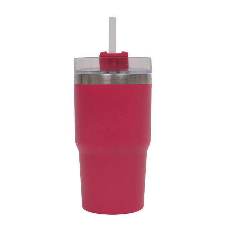Women's Thermo Drinking Cup with Ergonomic Handle and Practical Straw Kalsten