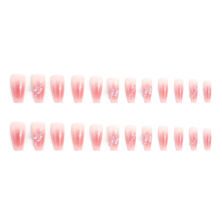 Elegant Detailed Press-On Nail Set