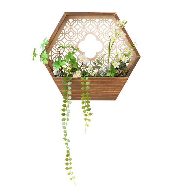 Wall decoration with glass holder Kalsten