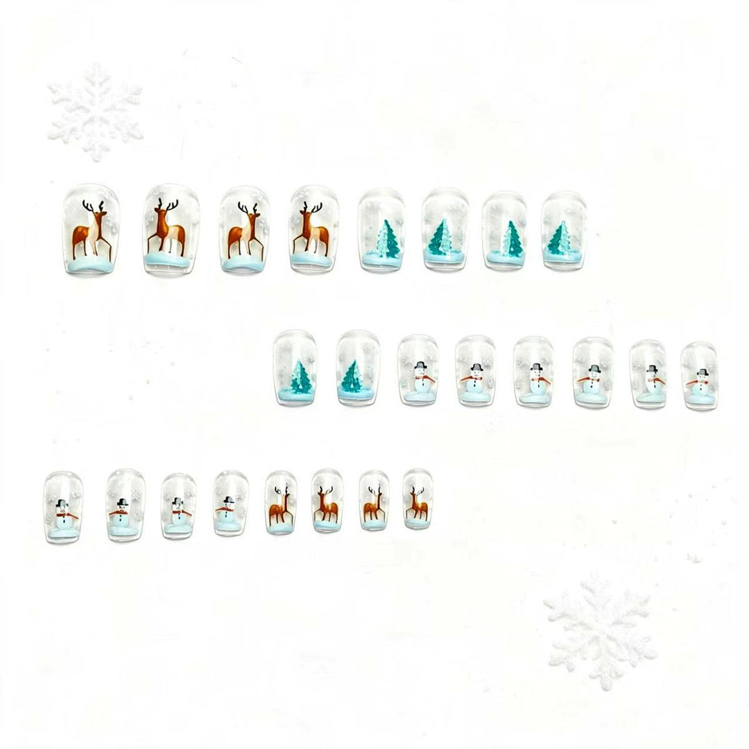 Holiday-Themed 3D Nail Art Kalsten