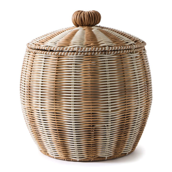 Stylish basket with lid Kalsten