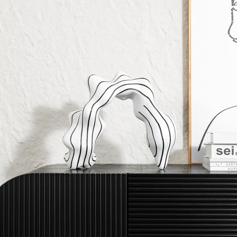 Decorative Wave Form Sculpture