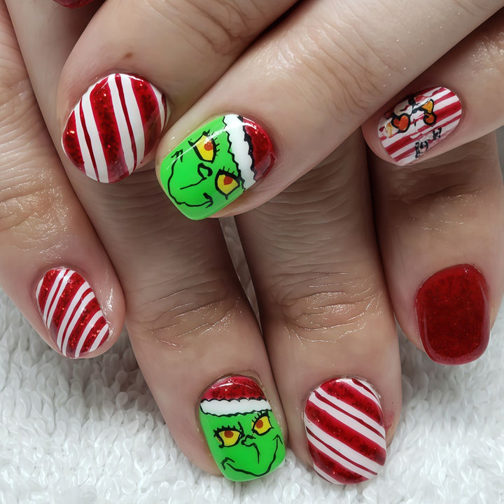 Creative Christmas Art Nails Kalsten