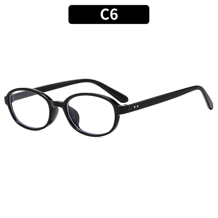 Chic Oval Frame Eyewear