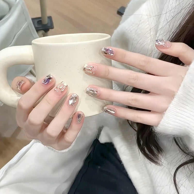 Elegant Sculpted Press-On Nails Kalsten