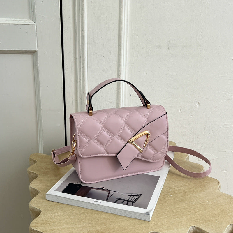Quilted Handheld Satchel