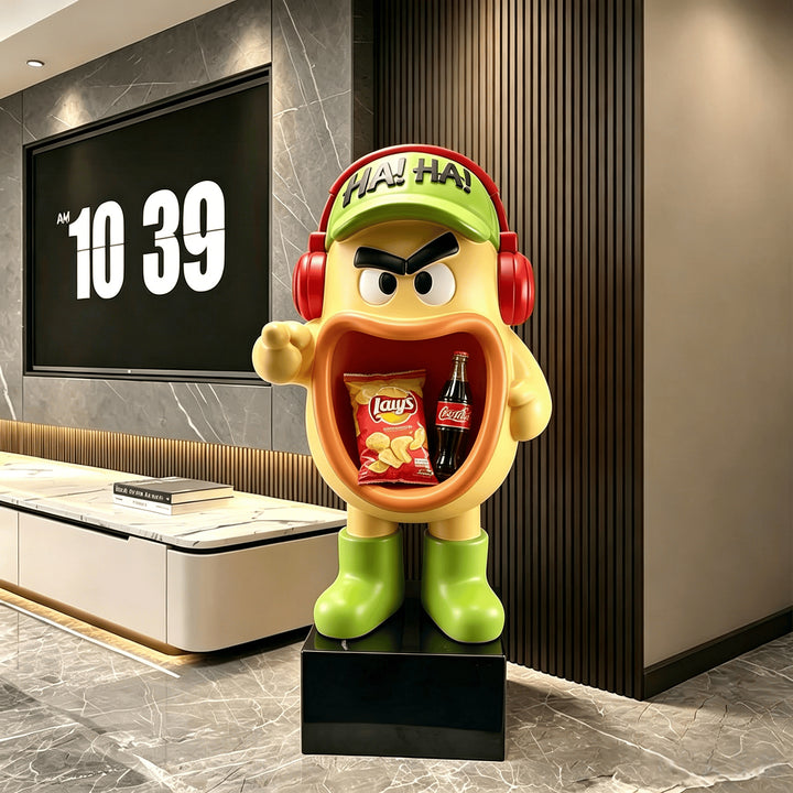 Decorative Character Figurine for Home Decor Display