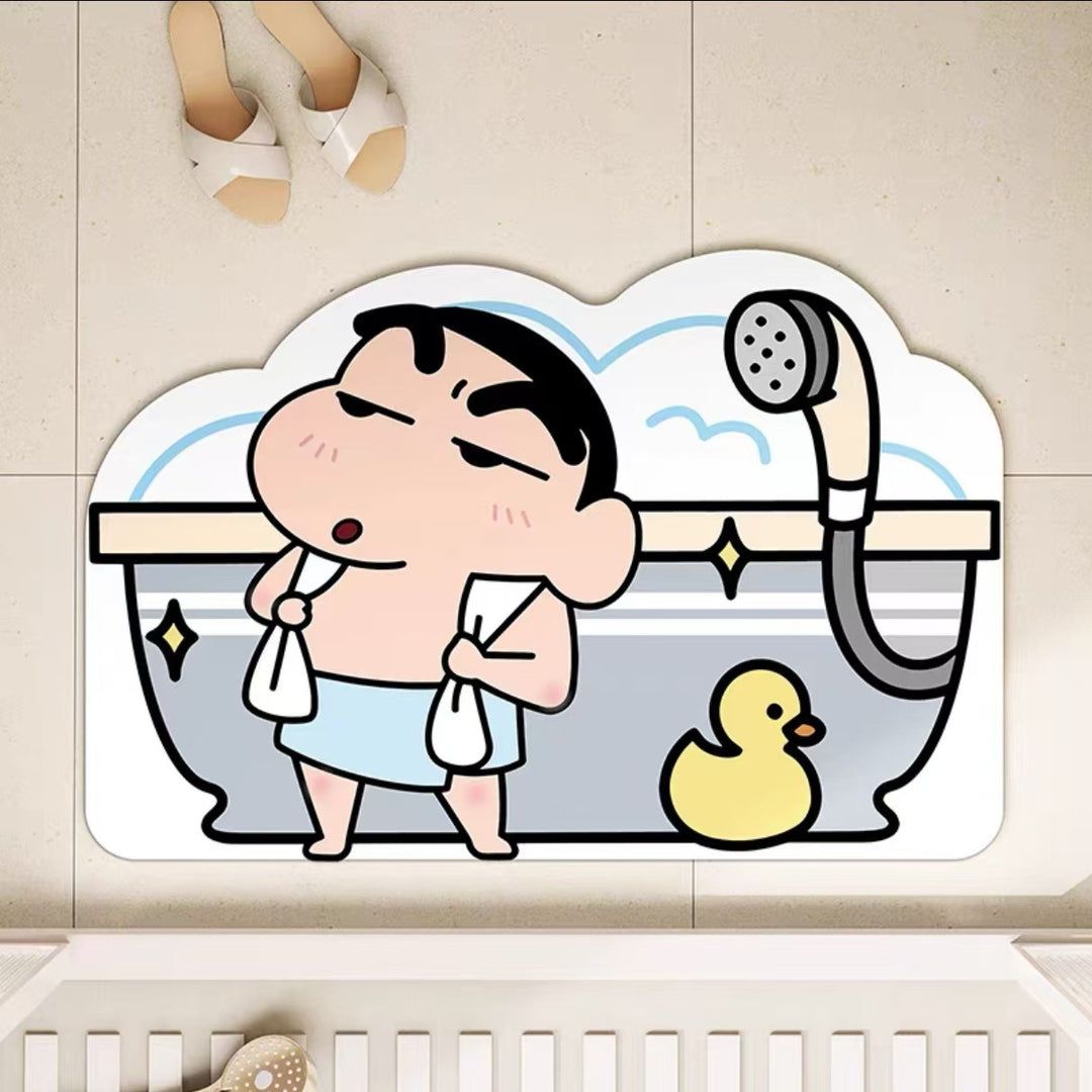 Fun Character-Themed Bath Mat