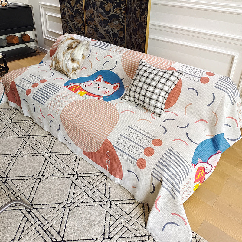 Artistic Graphic Sofa Throw Blanket