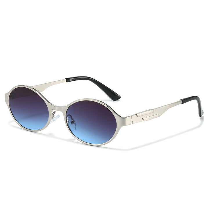 Unique Oval Frame Sunglasses Kalsten