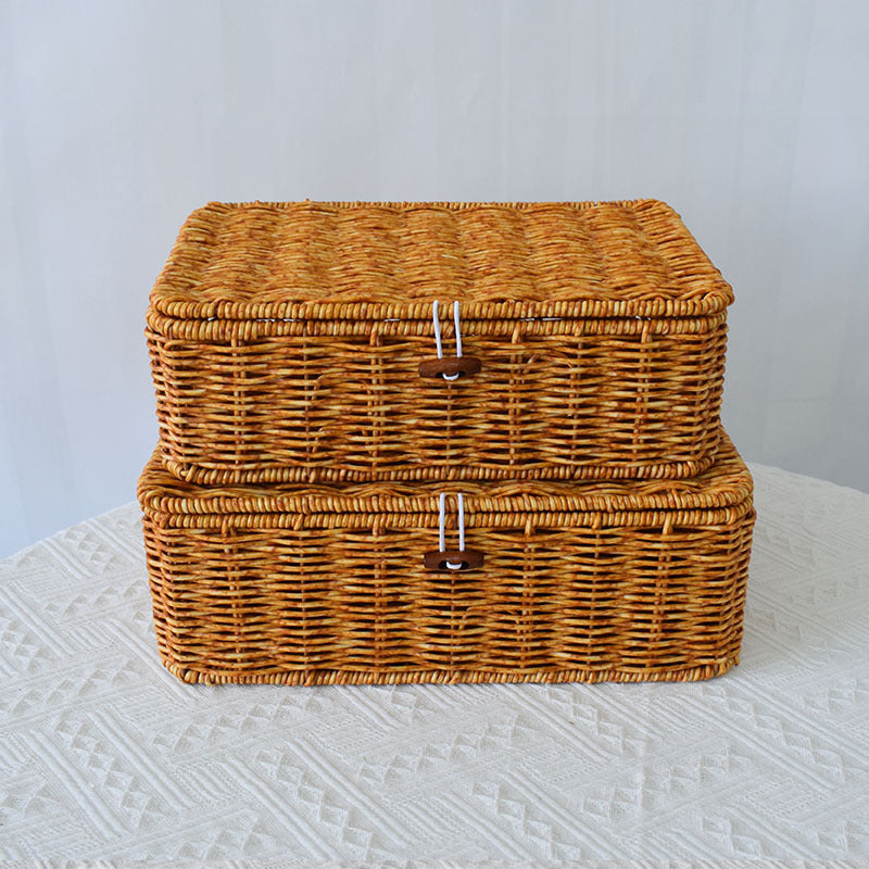 Handwoven Decorative Storage Box Kalsten