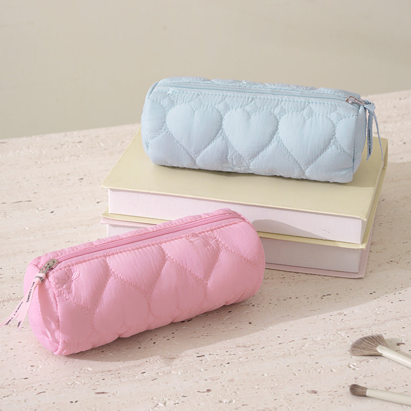 Quilted Multi-Purpose Pencil Case