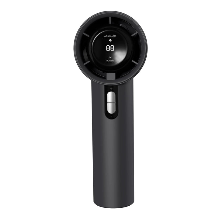 Ladies Portable High-Performance Hand Fan with Digital Speed Control Kalsten