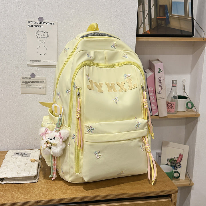 Decorative Embroidered Backpack Kalsten