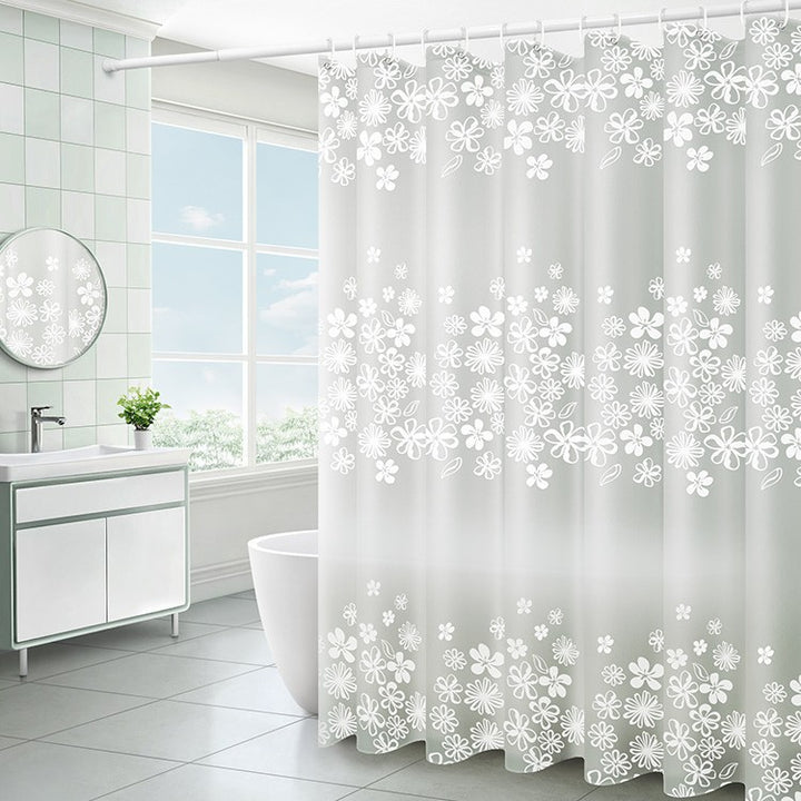 Floral Patterned Waterproof Shower Curtain Kalsten