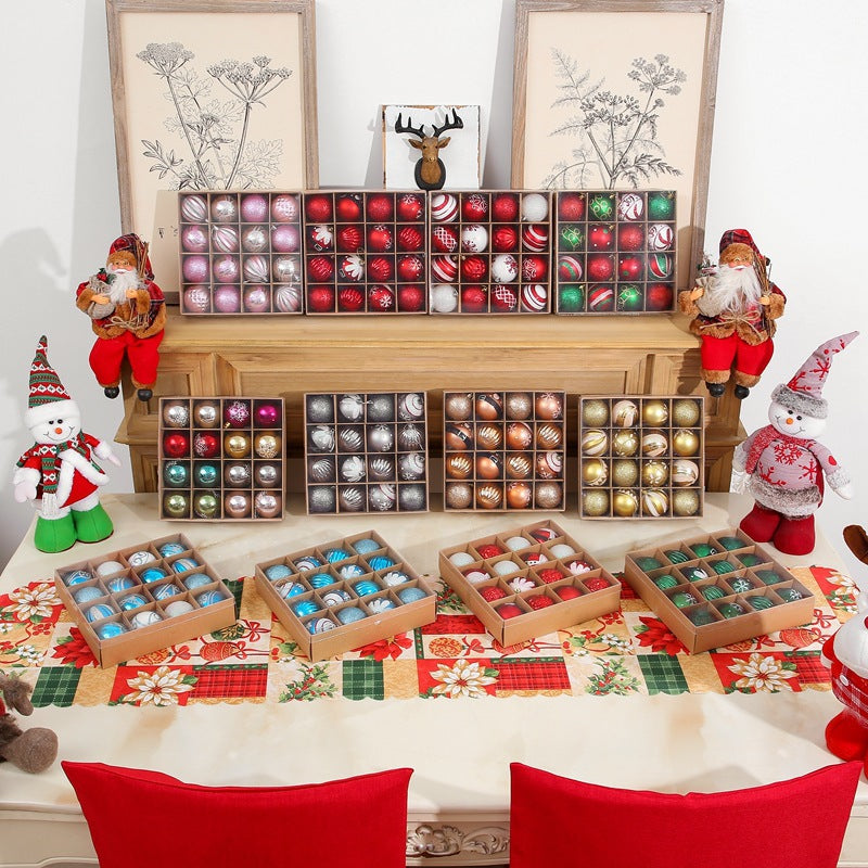 Shatterproof Decorative Holiday Baubles Set Kalsten