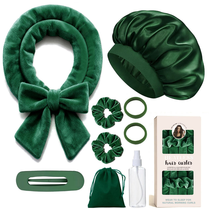 Heatless Satin Hair Curling Set