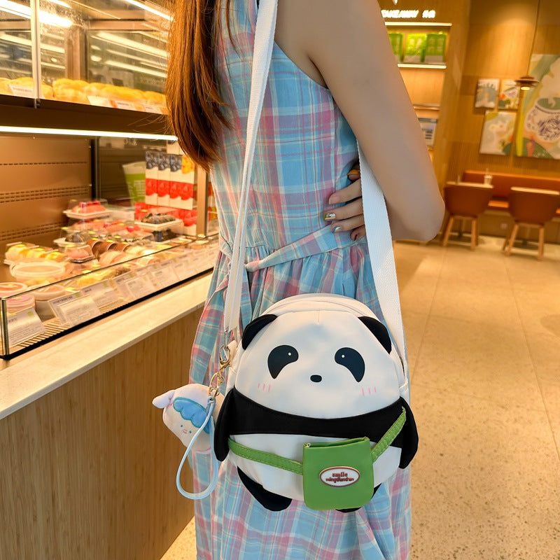 Cute Panda Design Crossbody Bag