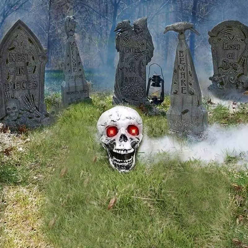 Decorative Skull Statue