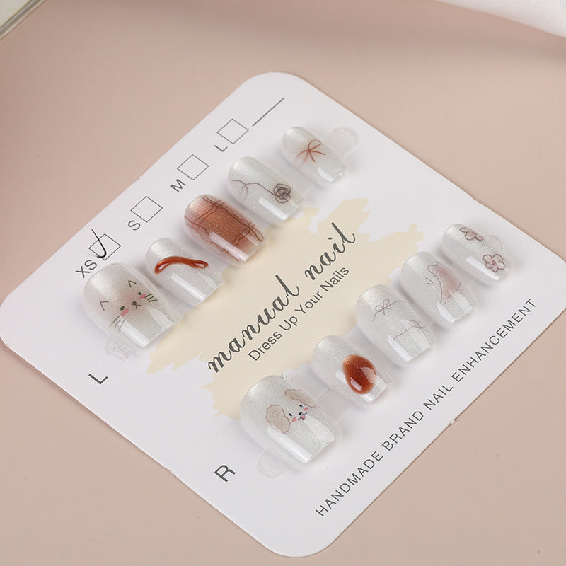 Artisanal Press-On Nail Set Kalsten