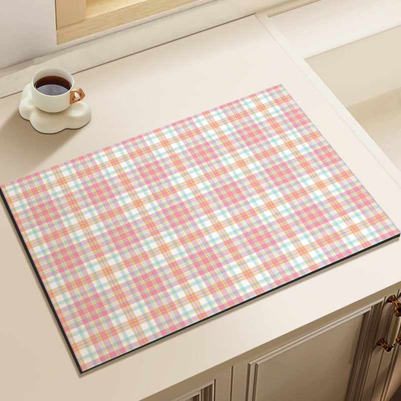 Plaid Kitchen Table Mat