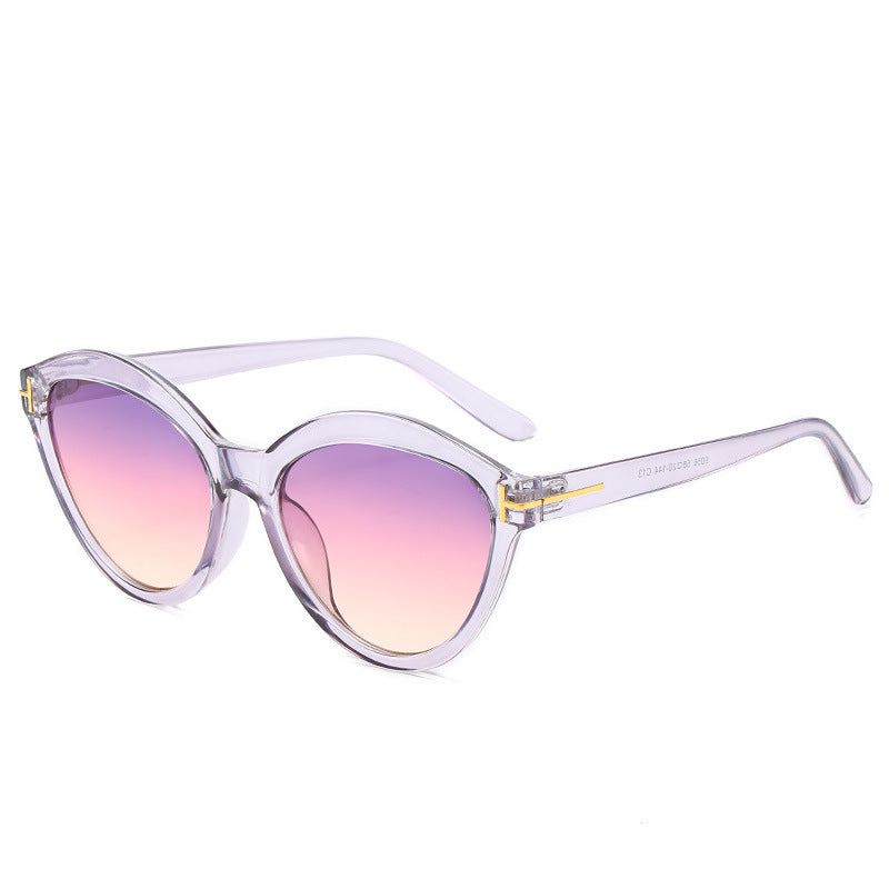 Elegant Oversized Cat-Eye Sunglasses Kalsten