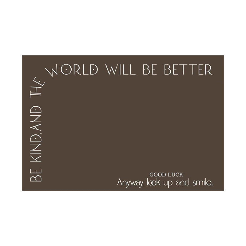 Motivational Welcome Mat