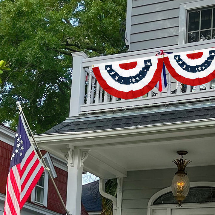 Decorative Patriotic Bunting Banner