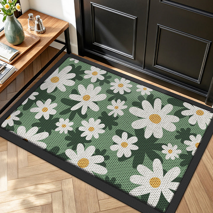 Floral Design Outdoor Welcome Mat Kalsten