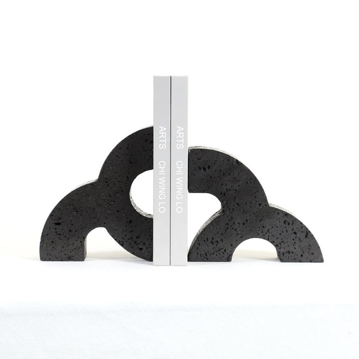 Artistic Geometry Bookends