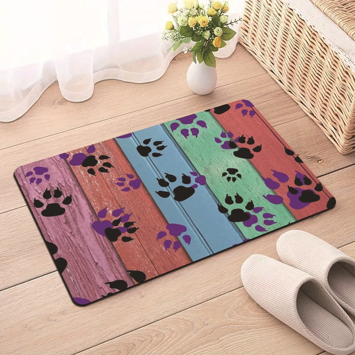 Decorative Pet-Themed Bath Mat Kalsten